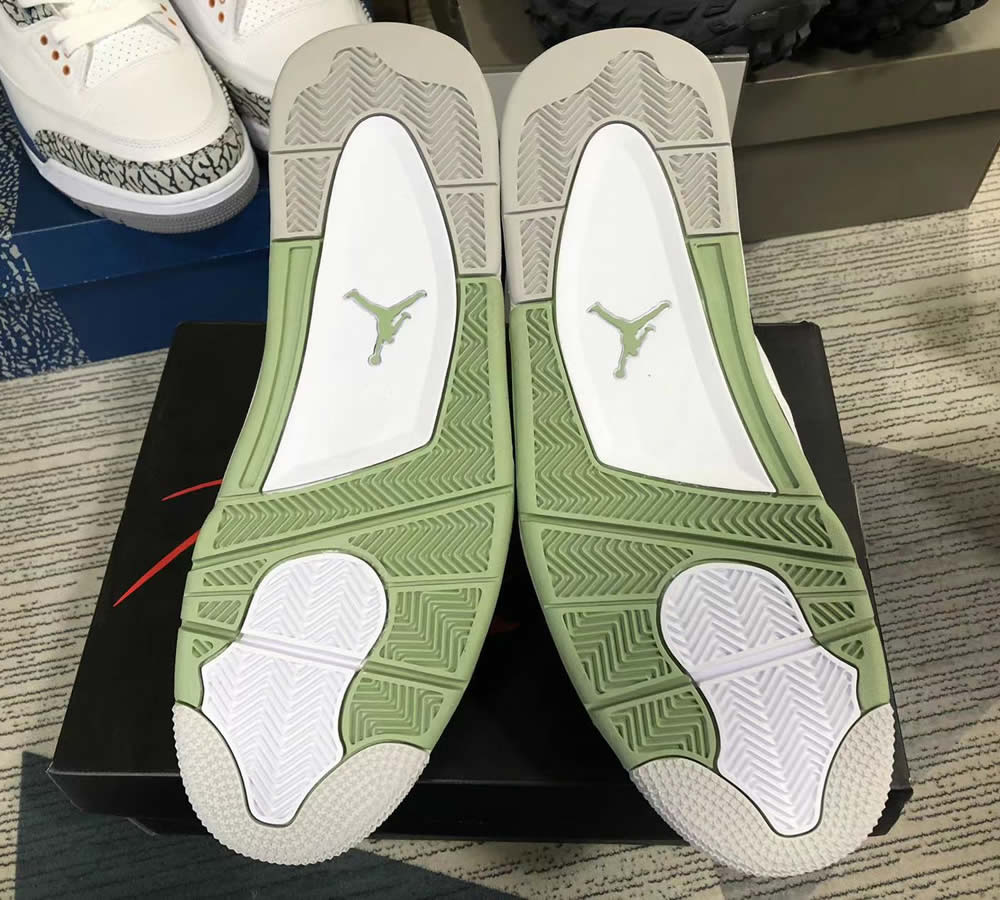 Air Jordan 4 Retro Seafoam Wmns Aq9129 103 10 - kickbulk.co