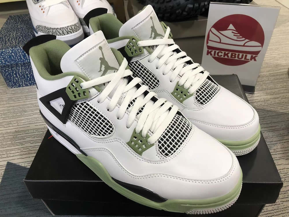 Air Jordan 4 Retro Seafoam Wmns Aq9129 103 4 - kickbulk.co