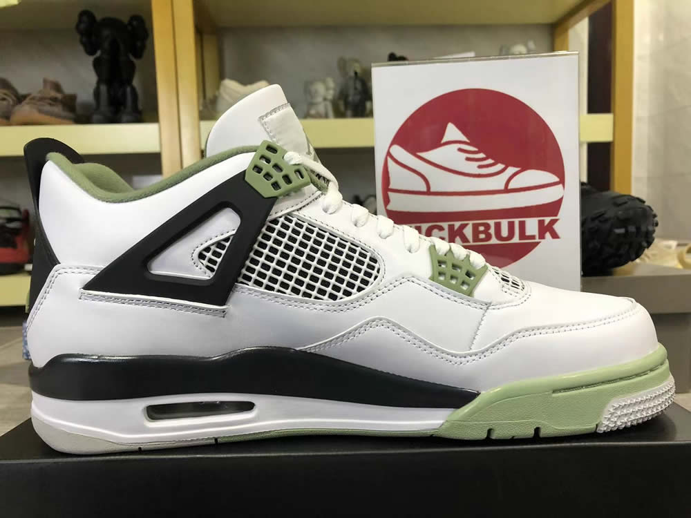 Air Jordan 4 Retro Seafoam Wmns Aq9129 103 8 - kickbulk.co