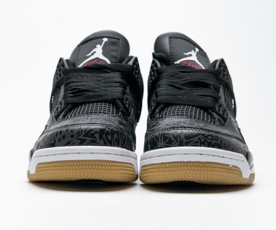Nike Air Jordan 4 Retro Black Laser Ci1184 001 4 - kickbulk.co