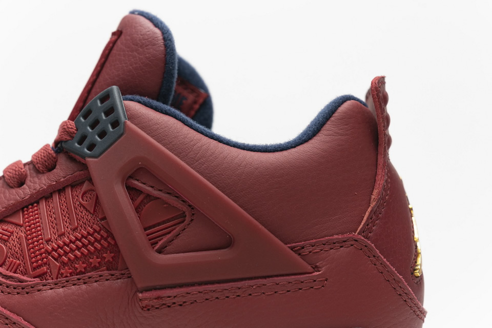 Nike Air Jordan 4 Retro Fiba Gym Red Ci1184 617 18 - kickbulk.co