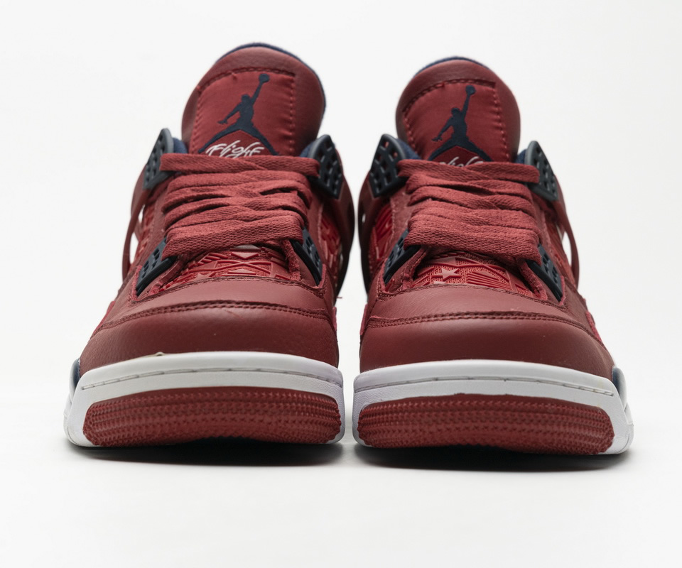 Nike Air Jordan 4 Retro Fiba Gym Red Ci1184 617 4 - kickbulk.co