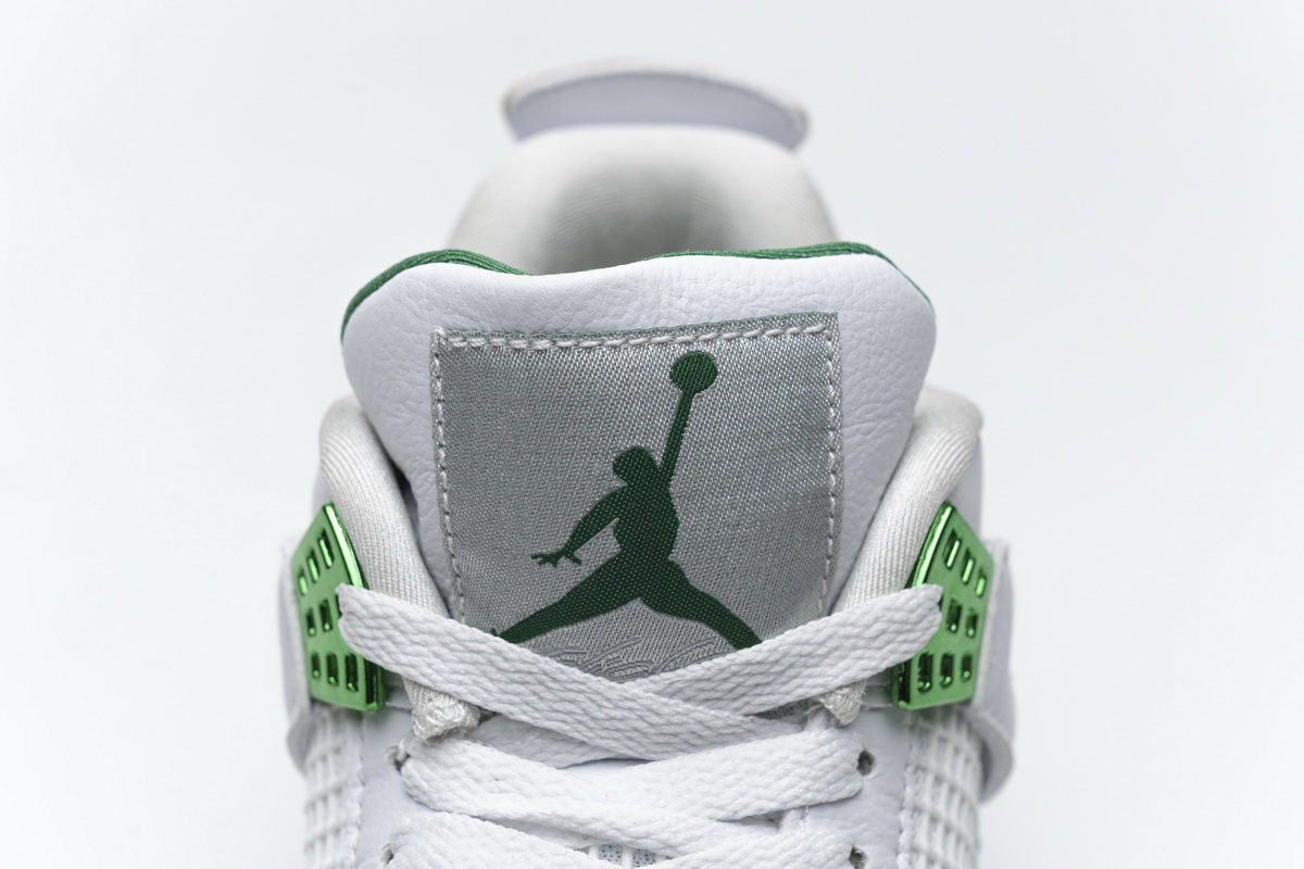Nike Air Jordan 4 Retro Green Metallic Ct8527 113 19 - kickbulk.co