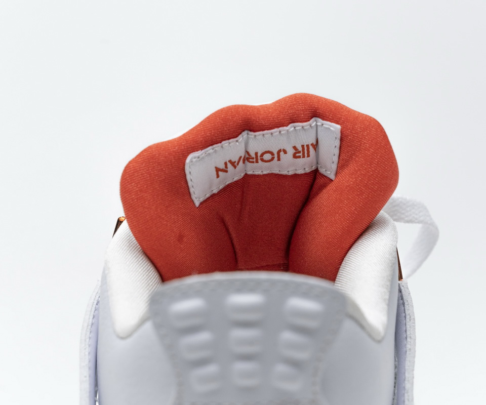Nike Air Jordan 4 Retro Metallic Orange Ct8527 118 10 - kickbulk.co