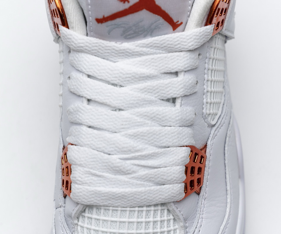 Nike Air Jordan 4 Retro Metallic Orange Ct8527 118 11 - kickbulk.co