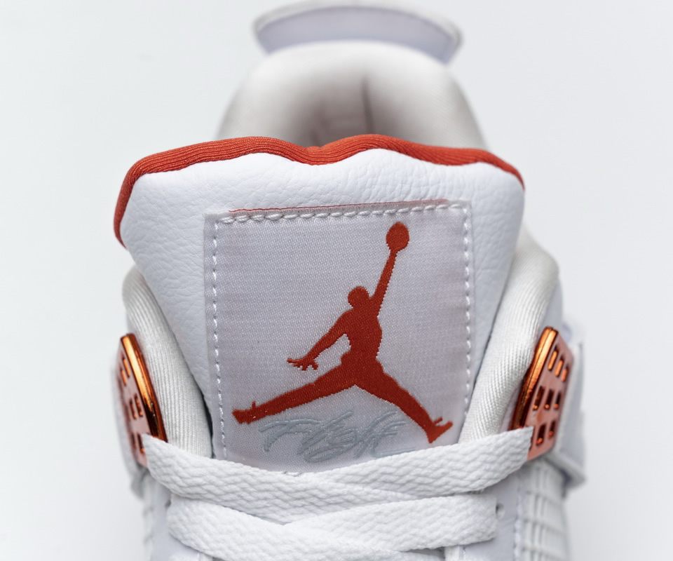 Nike Air Jordan 4 Retro Metallic Orange Ct8527 118 19 - kickbulk.co