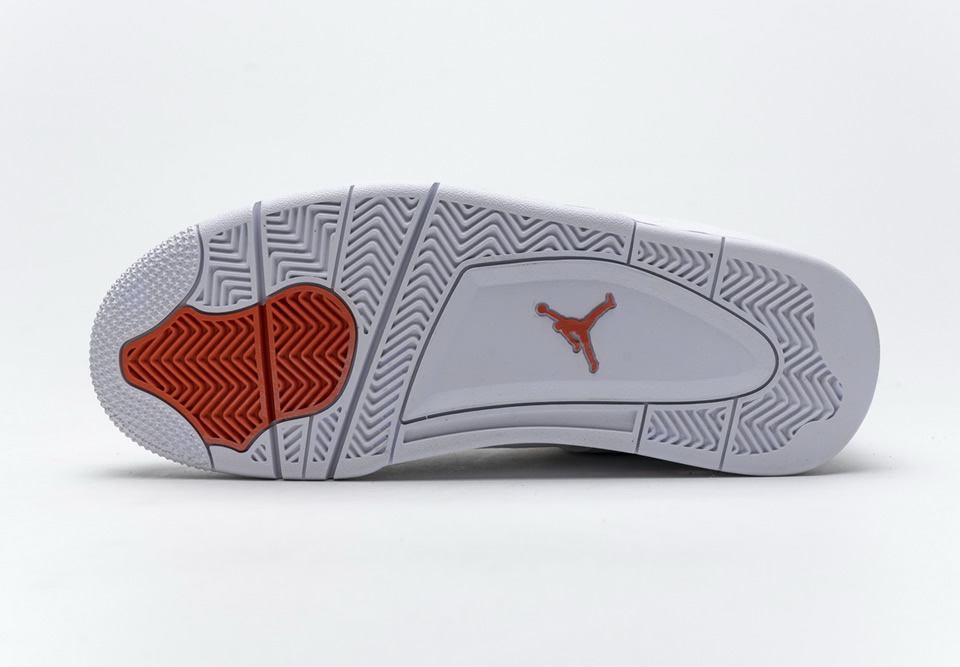 Nike Air Jordan 4 Retro Metallic Orange Ct8527 118 9 - kickbulk.co