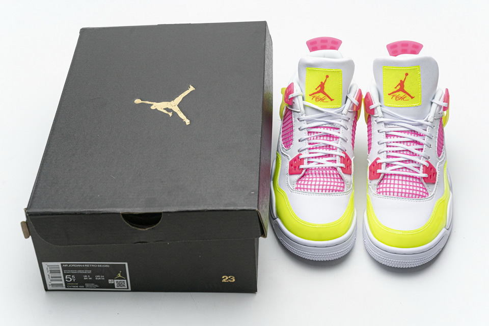 Nike Air Jordan 4 Retro Se Lemon Venom Cv7808 100 3 - kickbulk.co