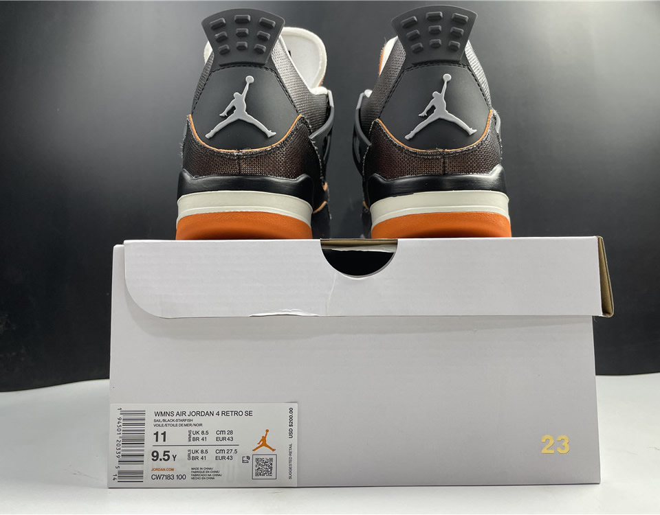 Nike Air Jordan 4 Retro Wmns Starfish Cw7183 100 11 - kickbulk.co