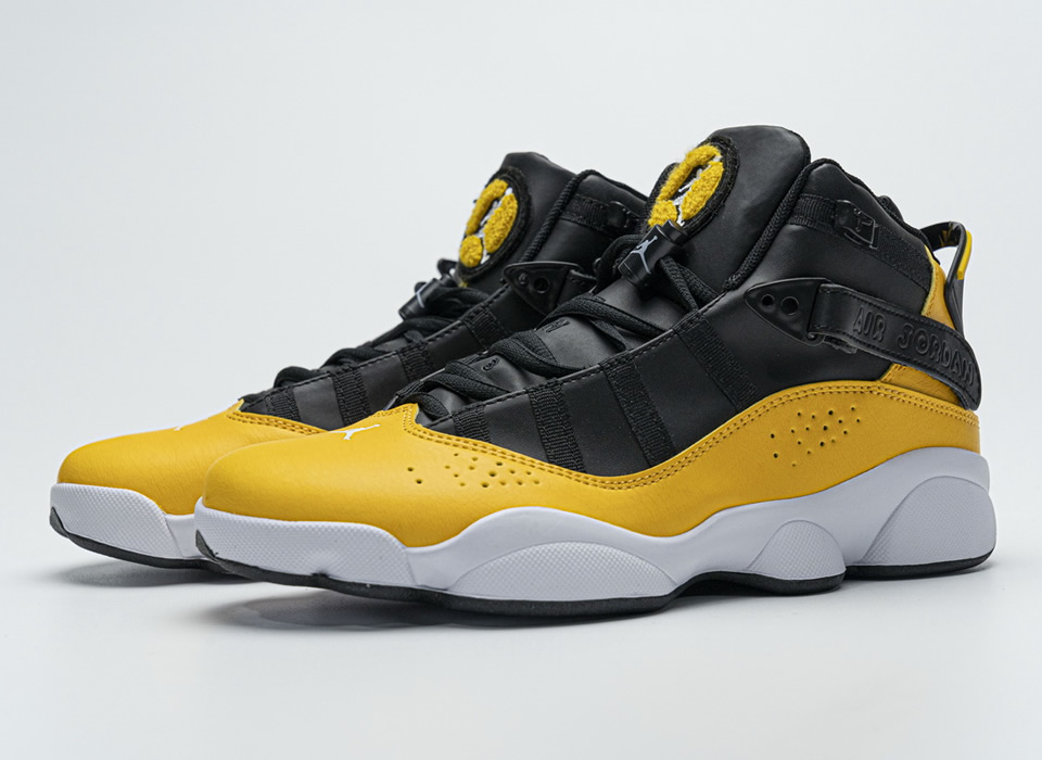 Nike Jordan 6 Rings Bg Basketball Shoes Yellow 322992 700 4 - kickbulk.co
