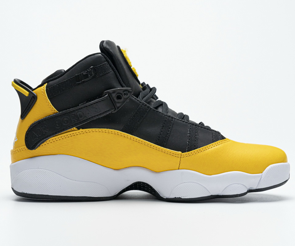Nike Jordan 6 Rings Bg Basketball Shoes Yellow 322992 700 7 - kickbulk.co