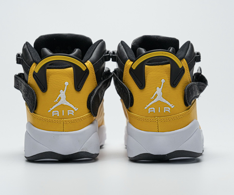 Nike Jordan 6 Rings Bg Basketball Shoes Yellow 322992 700 8 - kickbulk.co