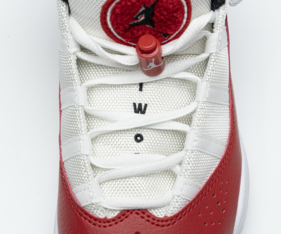 Nike Jordan 6 Rings Bg Basketball Shoes White Red Lifestyle 323419 120 11 - kickbulk.co