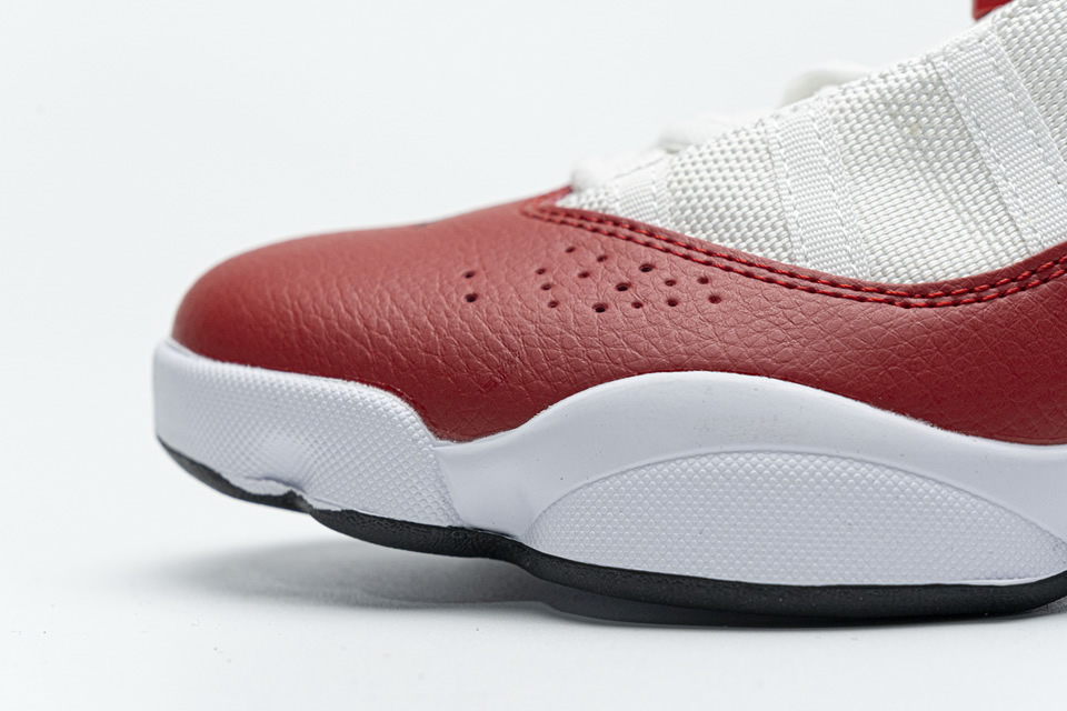 Nike Jordan 6 Rings Bg Basketball Shoes White Red Lifestyle 323419 120 13 - kickbulk.co