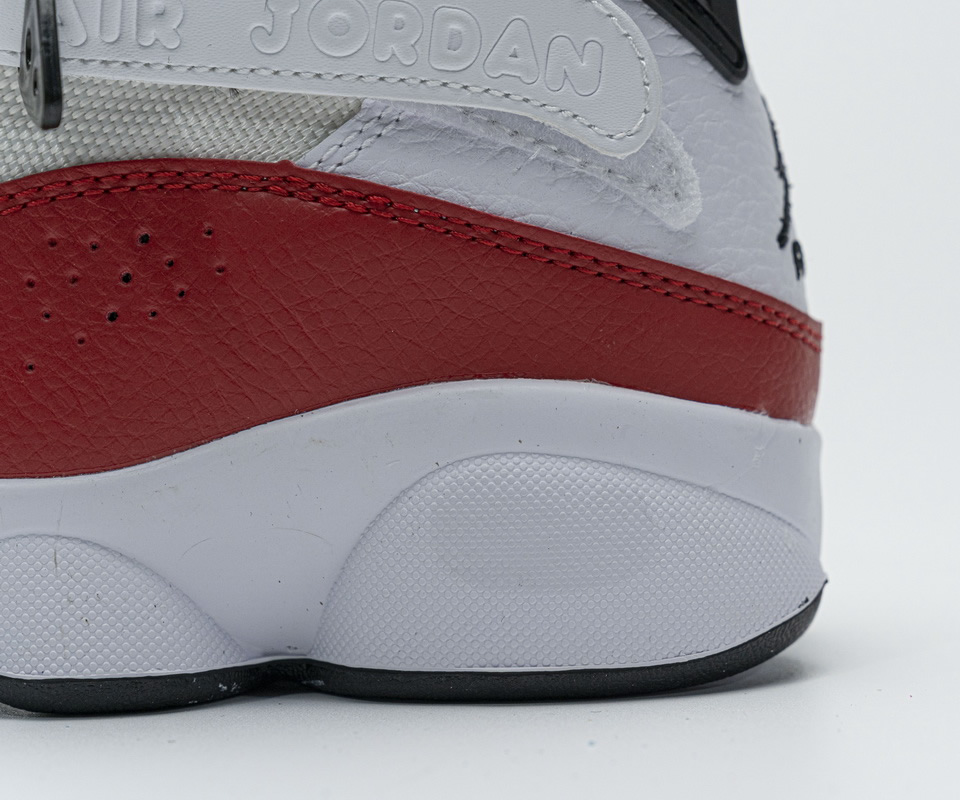 Nike Jordan 6 Rings Bg Basketball Shoes White Red Lifestyle 323419 120 15 - kickbulk.co