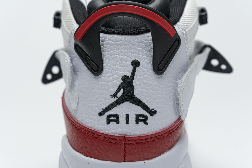 Nike Jordan 6 Rings Bg Basketball Shoes White Red Lifestyle 323419 120 17 - kickbulk.co