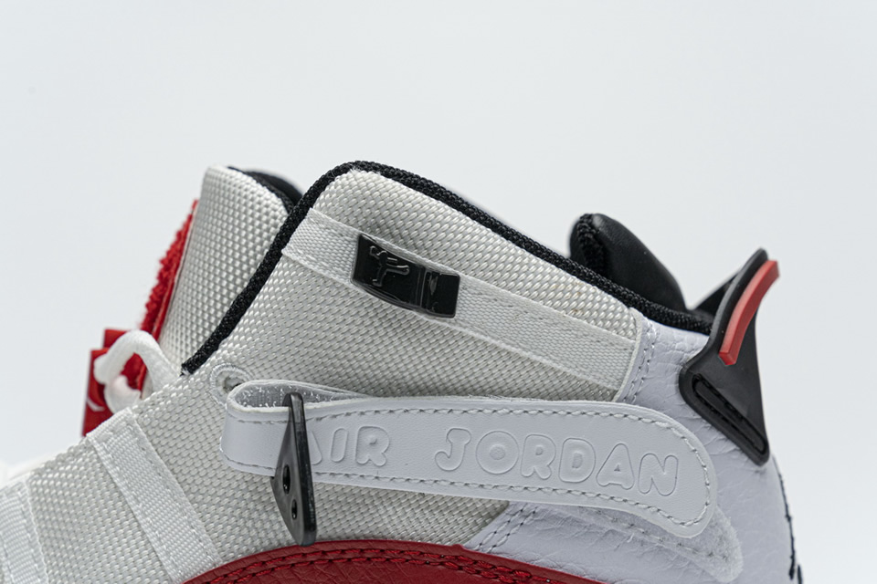 Nike Jordan 6 Rings Bg Basketball Shoes White Red Lifestyle 323419 120 20 - kickbulk.co