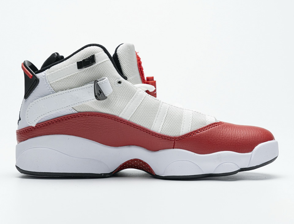 Nike Jordan 6 Rings Bg Basketball Shoes White Red Lifestyle 323419 120 5 - kickbulk.co