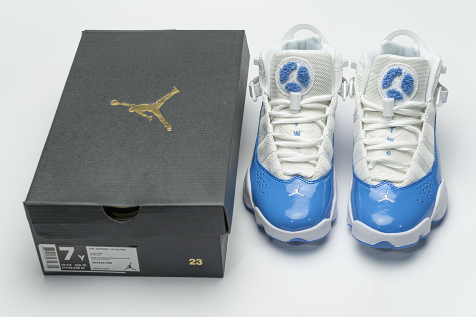 Nike Jordan 6 Rings Bg Basketball Shoes Unc Cw7037 100 8 - kickbulk.co