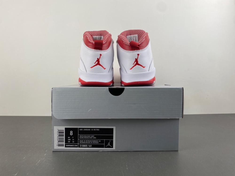 Air Jordan 10 Retro Red Steel 2005 310805 161 14 - kickbulk.co Air Jordan 10 Retro Red Steel 2005 310805 161 14 - kickbulk.co