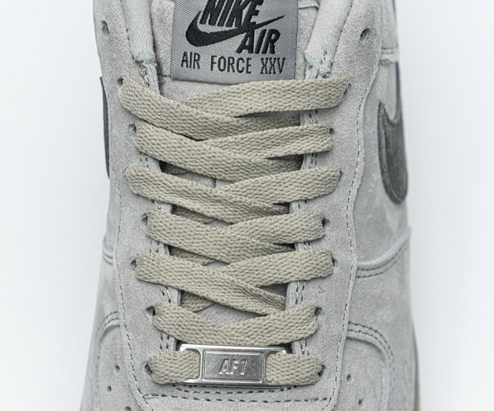 Reigning Champ Nike Air Force 1 Low Suede Light Grey Aa1117 118 11 - kickbulk.co