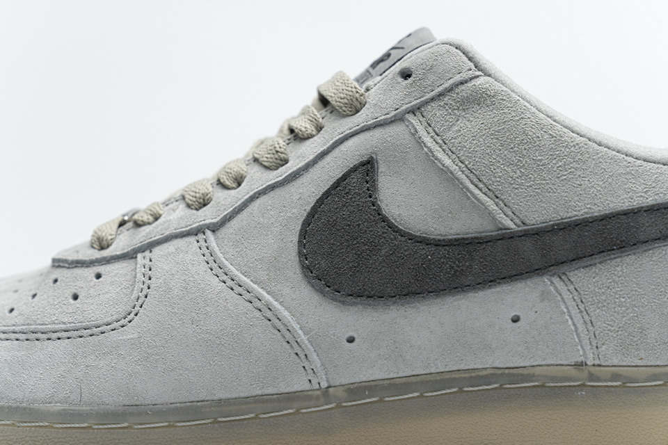 Reigning Champ Nike Air Force 1 Low Suede Light Grey Aa1117 118 14 - kickbulk.co
