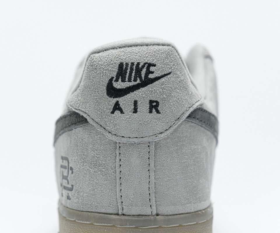 Reigning Champ Nike Air Force 1 Low Suede Light Grey Aa1117 118 16 - kickbulk.co