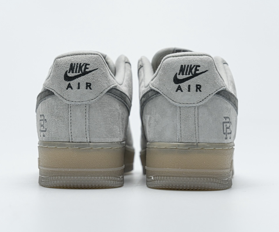 Reigning Champ Nike Air Force 1 Low Suede Light Grey Aa1117 118 7 - kickbulk.co