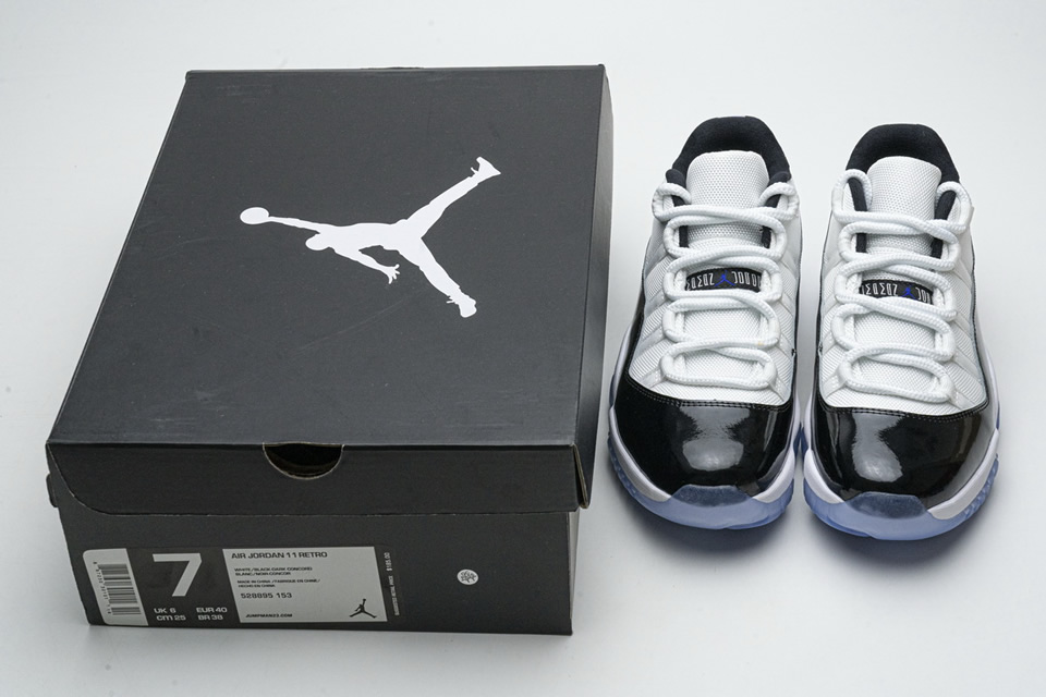 Nike Air Jordan 11 Retro Low Concord 528895 153 7 - kickbulk.co