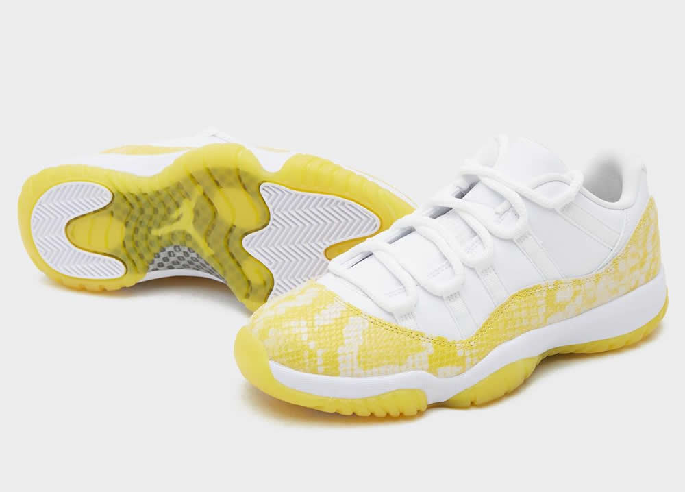 Air Jordan 11 Low Yellow Snakeskin Wmns Ah7860 107 5 - kickbulk.co