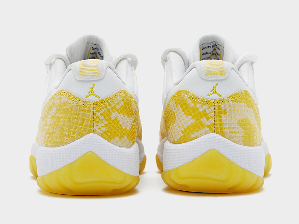 Air Jordan 11 Low Yellow Snakeskin Wmns Ah7860 107 7 - kickbulk.co