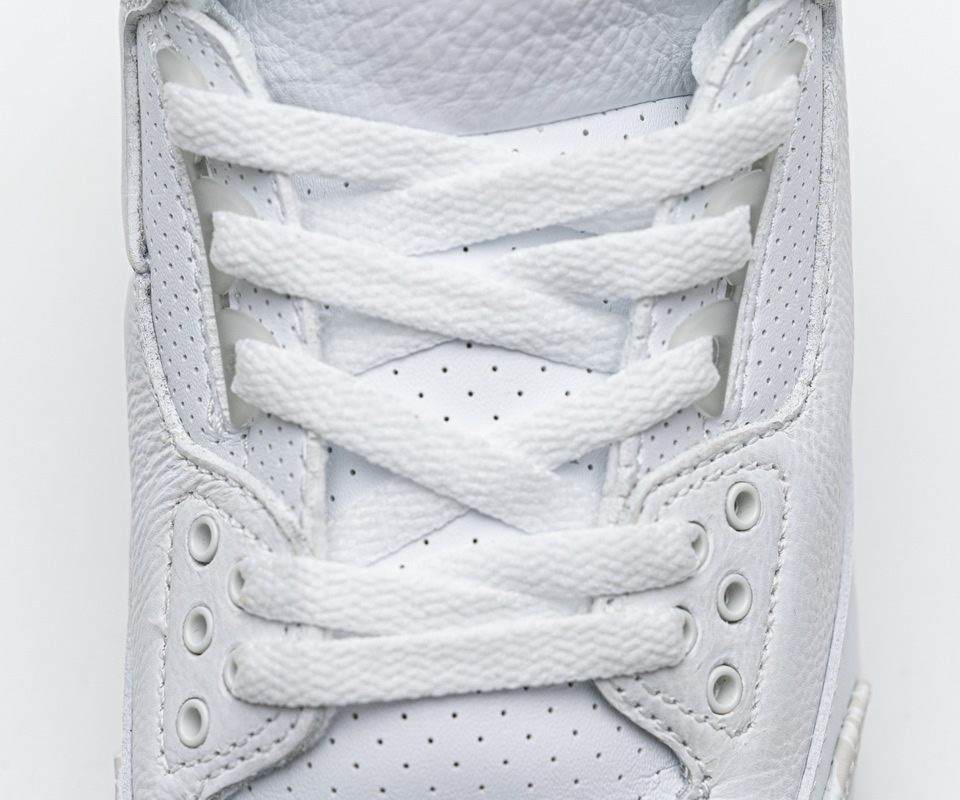 Nike Air Jordan 3 Retro Pure White 136064 111 11 - kickbulk.co