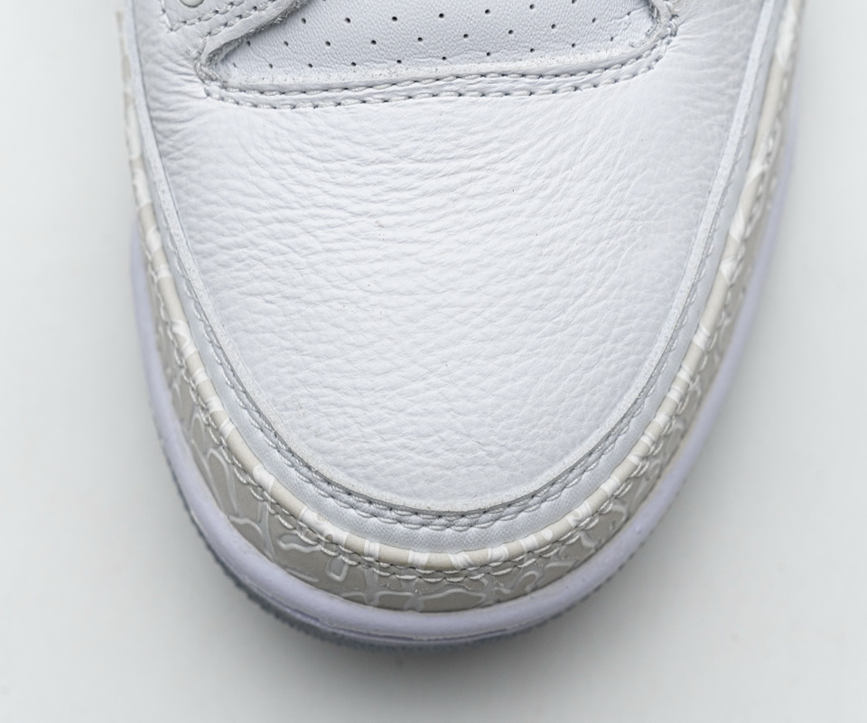 Nike Air Jordan 3 Retro Pure White 136064 111 12 - kickbulk.co