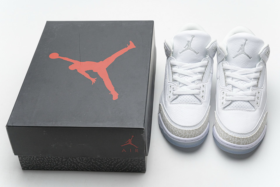 Nike Air Jordan 3 Retro Pure White 136064 111 4 - kickbulk.co