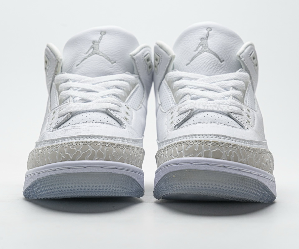 Nike Air Jordan 3 Retro Pure White 136064 111 6 - kickbulk.co