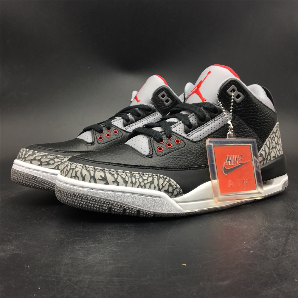 Nike Air Jordan 3 Gs Black Cement 854261 001 3 - kickbulk.co
