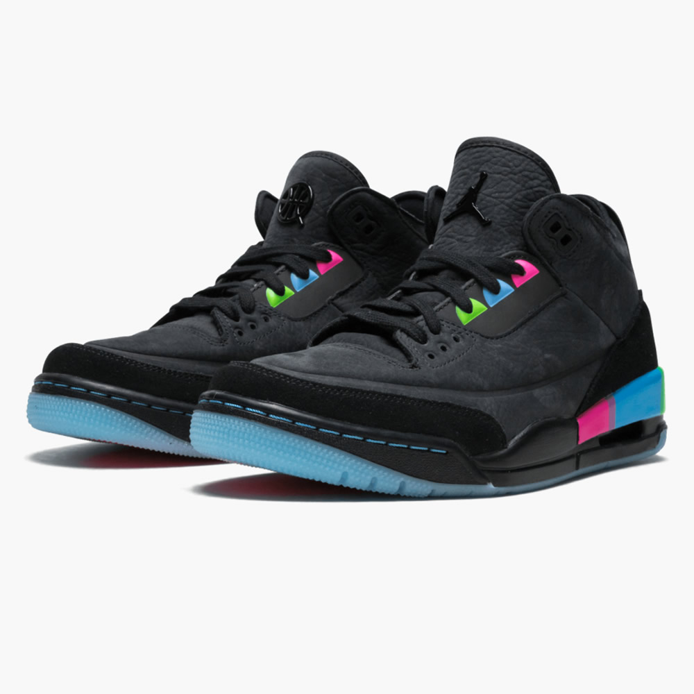 Nike Air Jordan 3 Quai 54 Gs Mens For Sale On Feet Release At9195 001 2 - kickbulk.co