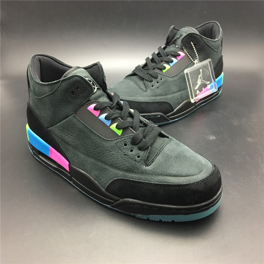 Nike Air Jordan 3 Quai 54 Gs Mens For Sale On Feet Release At9195 001 6 - kickbulk.co