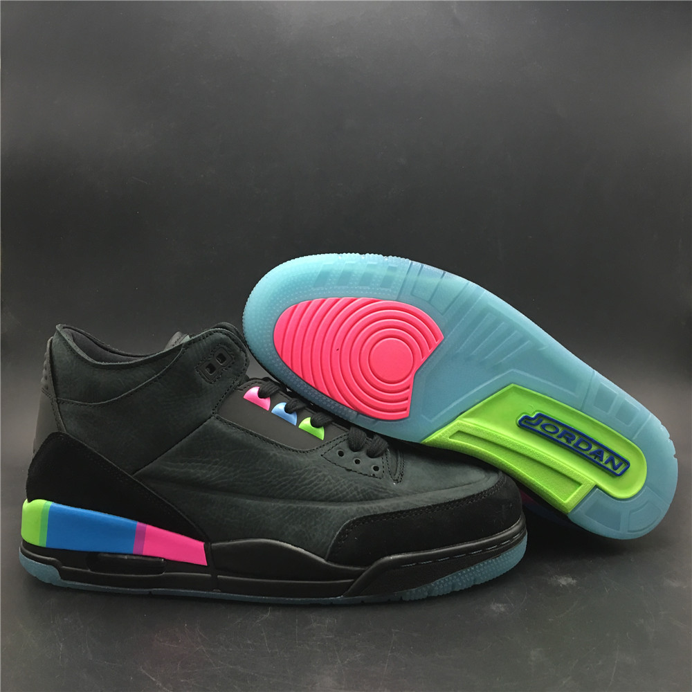 Nike Air Jordan 3 Quai 54 Gs Mens For Sale On Feet Release At9195 001 9 - kickbulk.co