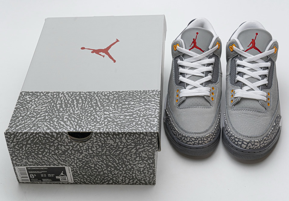 Nike Air Jordan 3 Cool Grey Ct8532 012 8 - www.kickbulk.co