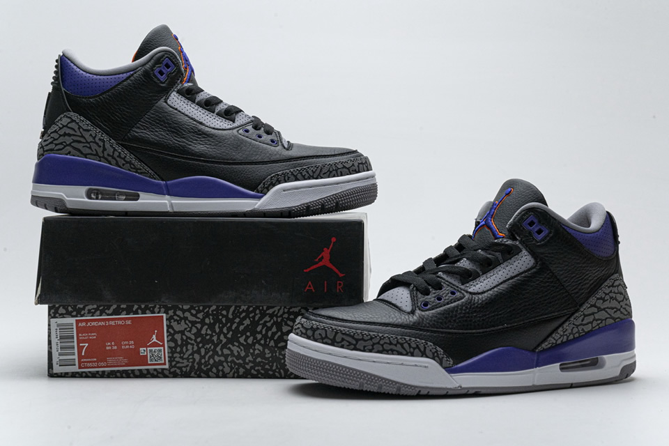 Nike Air Jordan 3 Retro Court Purple Ct8532 050 3 - kickbulk.co