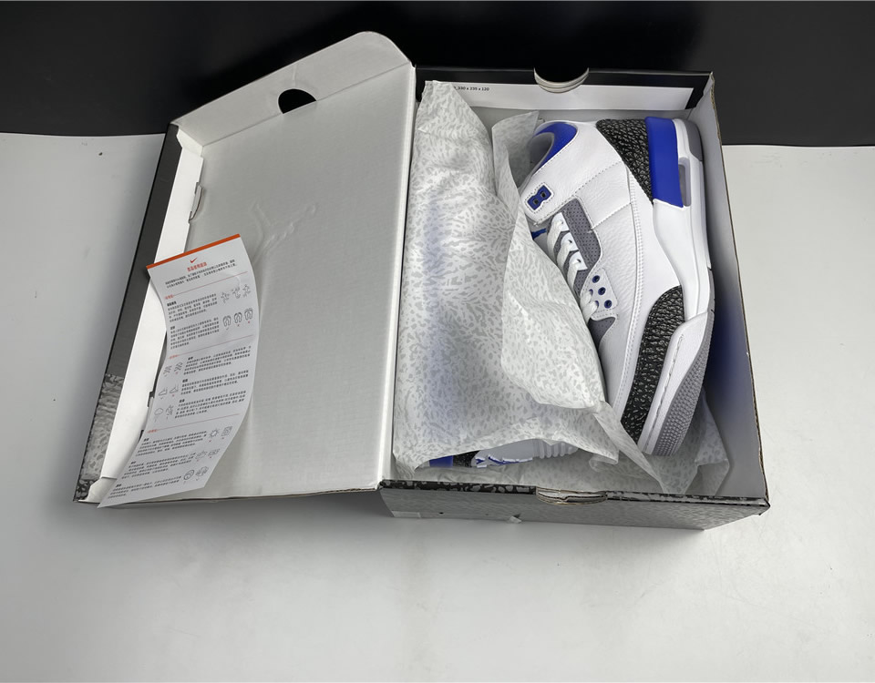 Nike Air Jordan 3 Retro Racer Blue Ct8532 145 20 - kickbulk.co