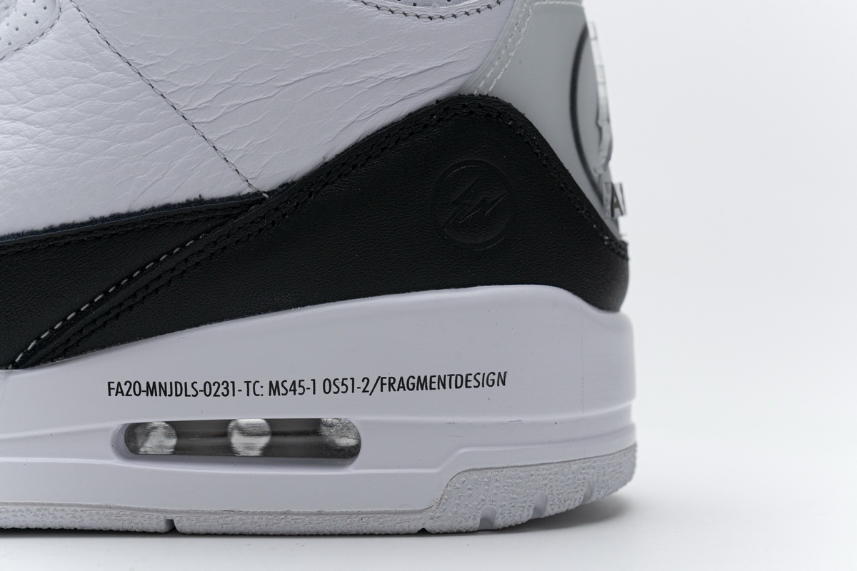 Nike Fragment X Air Jordan 3 Retro Sp White Black Release Date Da3595 100 12 - kickbulk.co