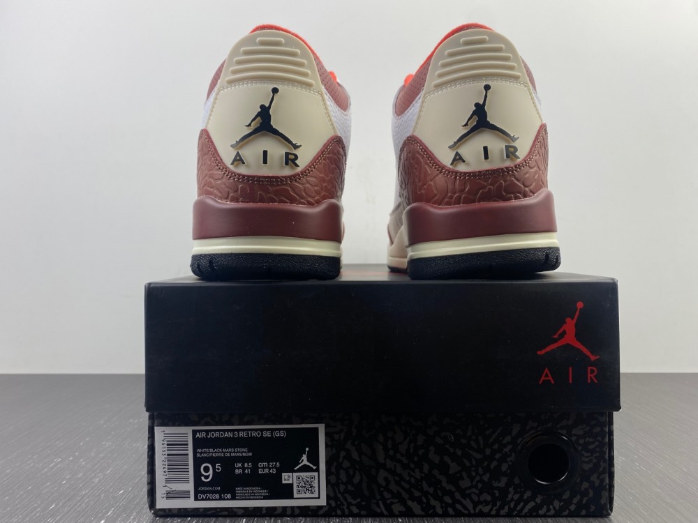 Air jordan Shirts 3 Retro Gs Mars Stone Dv7028 108 14 - www.kickbulk.co