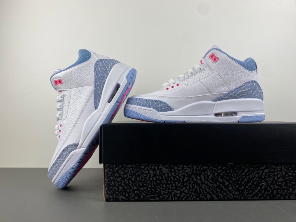Air Jordan 3 Retro Gs White Cobalt Bliss Hq0784 11 - kickbulk.co