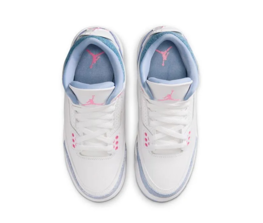 Air Jordan 3 Retro Gs White Cobalt Bliss Hq0784 2 - kickbulk.co