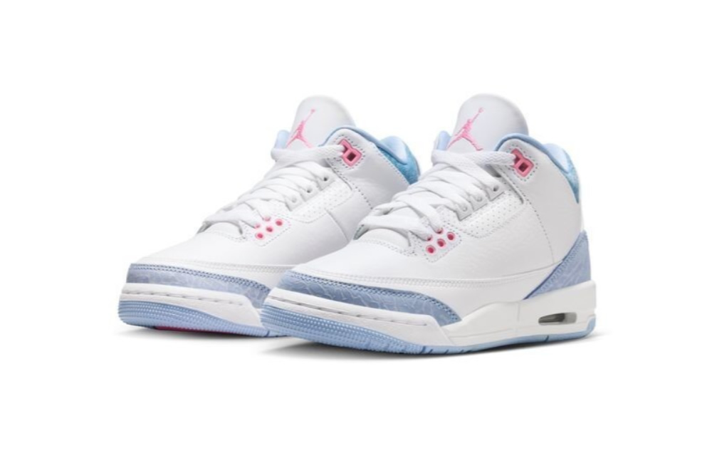 Air Jordan 3 Retro Gs White Cobalt Bliss Hq0784 3 - kickbulk.co