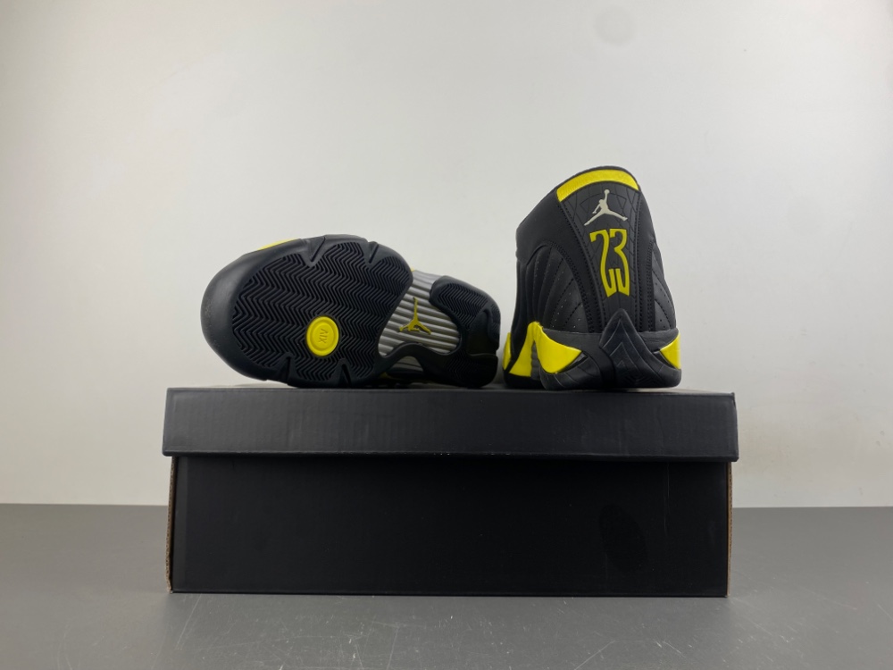Air Jordan 14 Retro Thunder 487471 070 11 - kickbulk.co