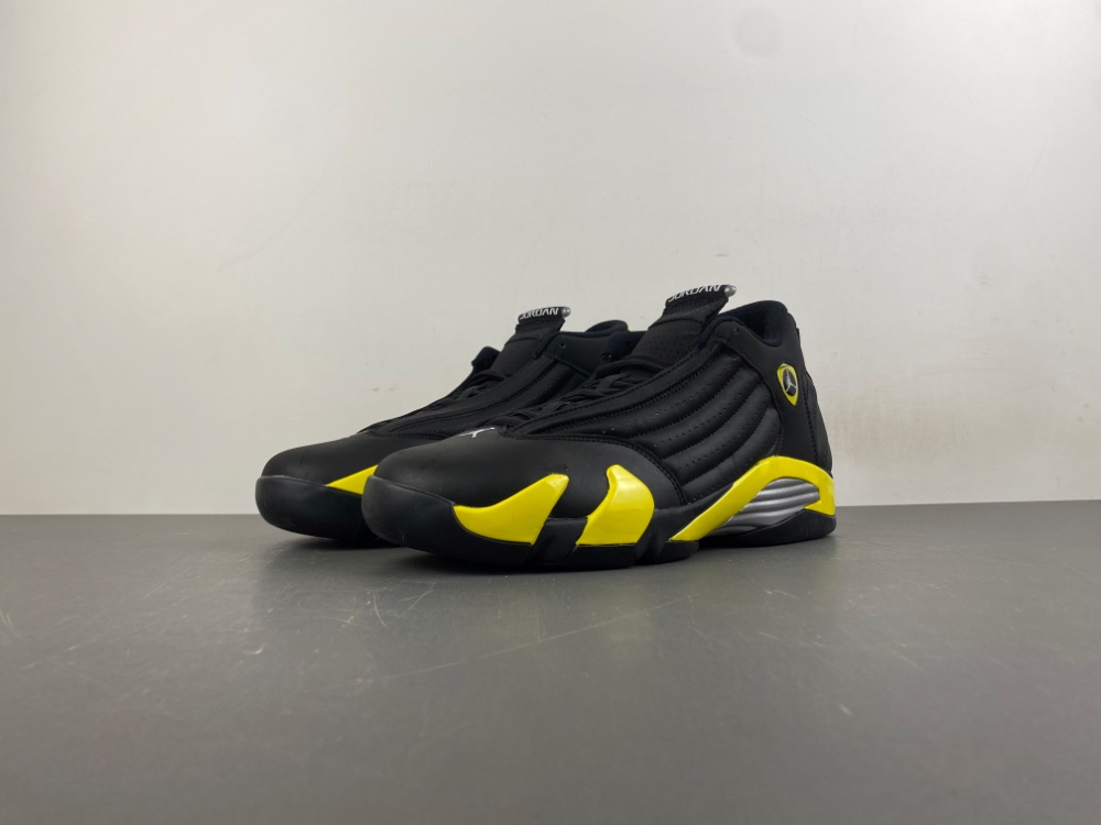 Air Jordan 14 Retro Thunder 487471 070 6 - kickbulk.co