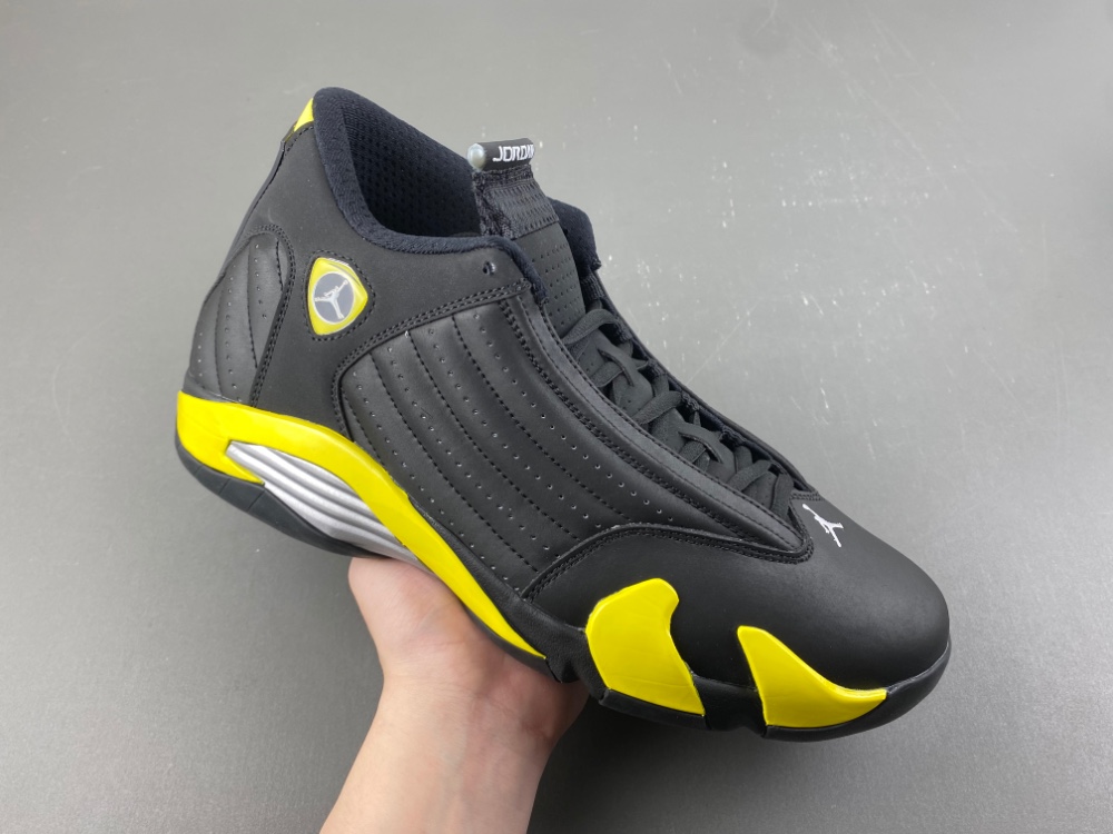 Air Jordan 14 Retro Thunder 487471 070 8 - kickbulk.co